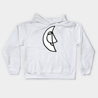 Smiling Moon Kids Hoodie